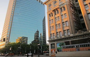 Downtown Oakland skyscrapers